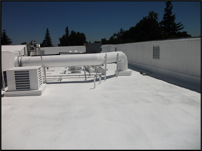 Spray Polyurethane Foam Roof—Atherton - After